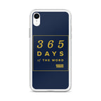365 Days of the Word Bible in a Year Samsung Phone Case - Navy
