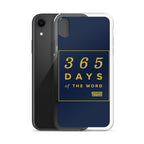 365 Days of the Word Bible in a Year Samsung Phone Case - Navy