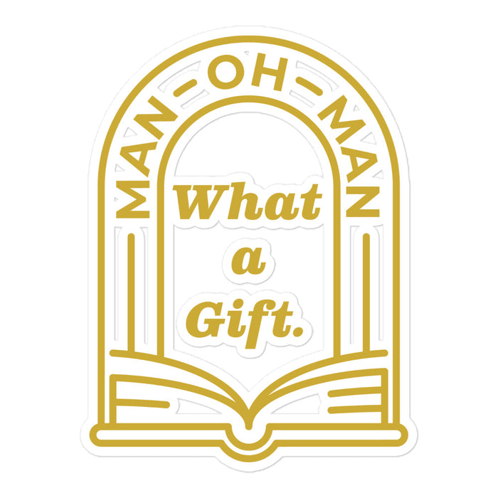 Man-oh-Man Bible in a Year Sticker – Ascension