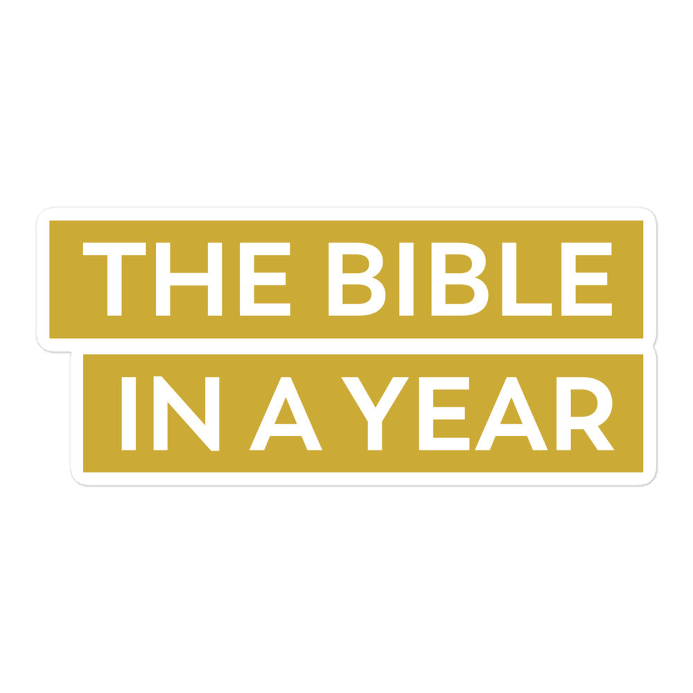 Pegatina Biblia en un Año