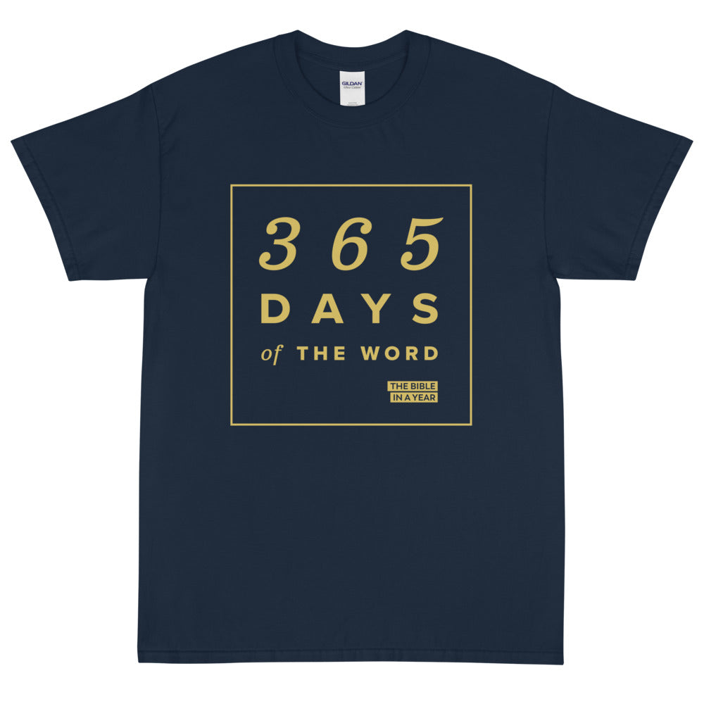 "365 días de la Palabra" / Camiseta de hombre Biblia en un año