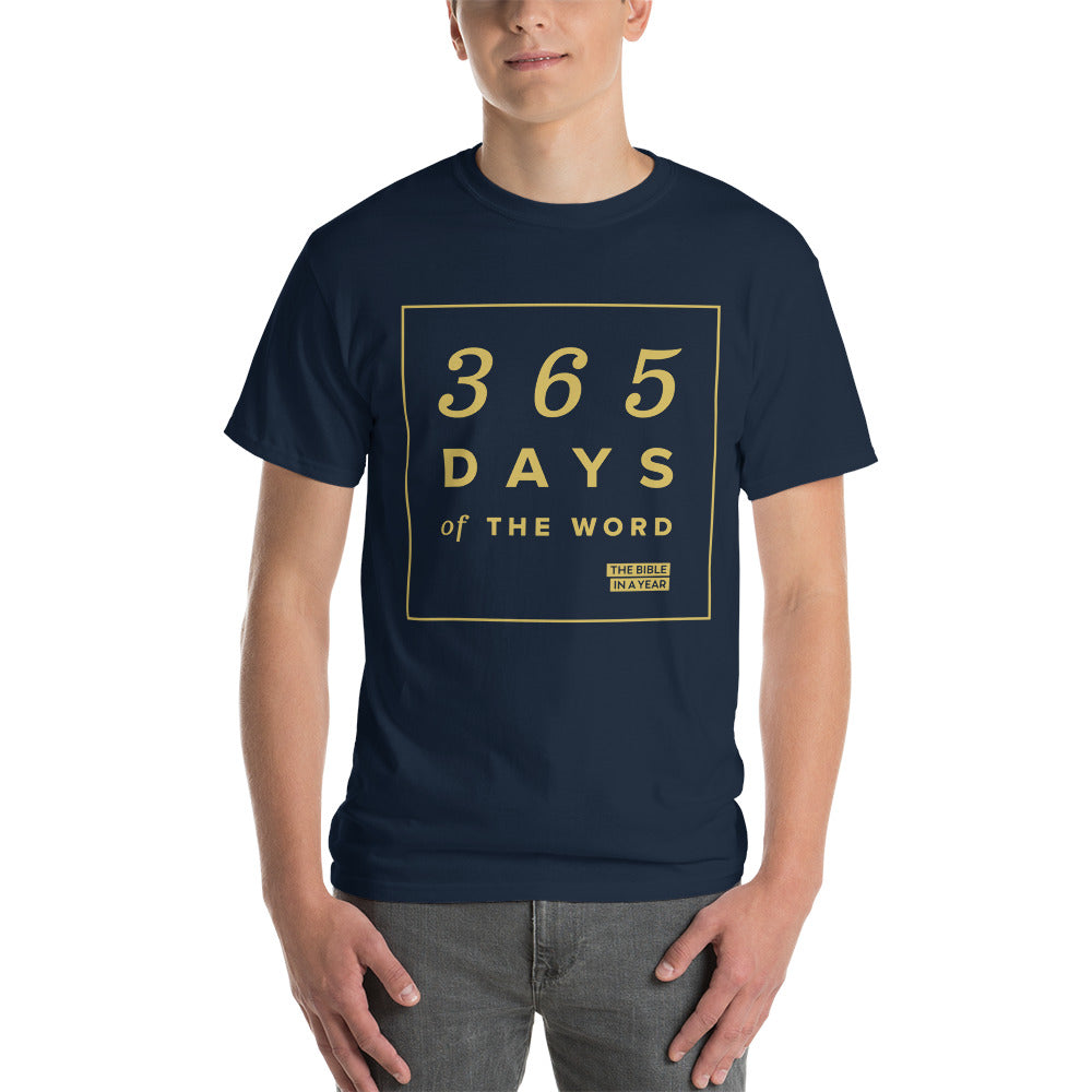 "365 días de la Palabra" / Camiseta de hombre Biblia en un año