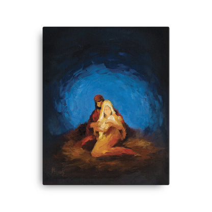 Rejoice! Fine Art Canvas Prints: The Nativity