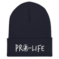 Gorro con puño provida