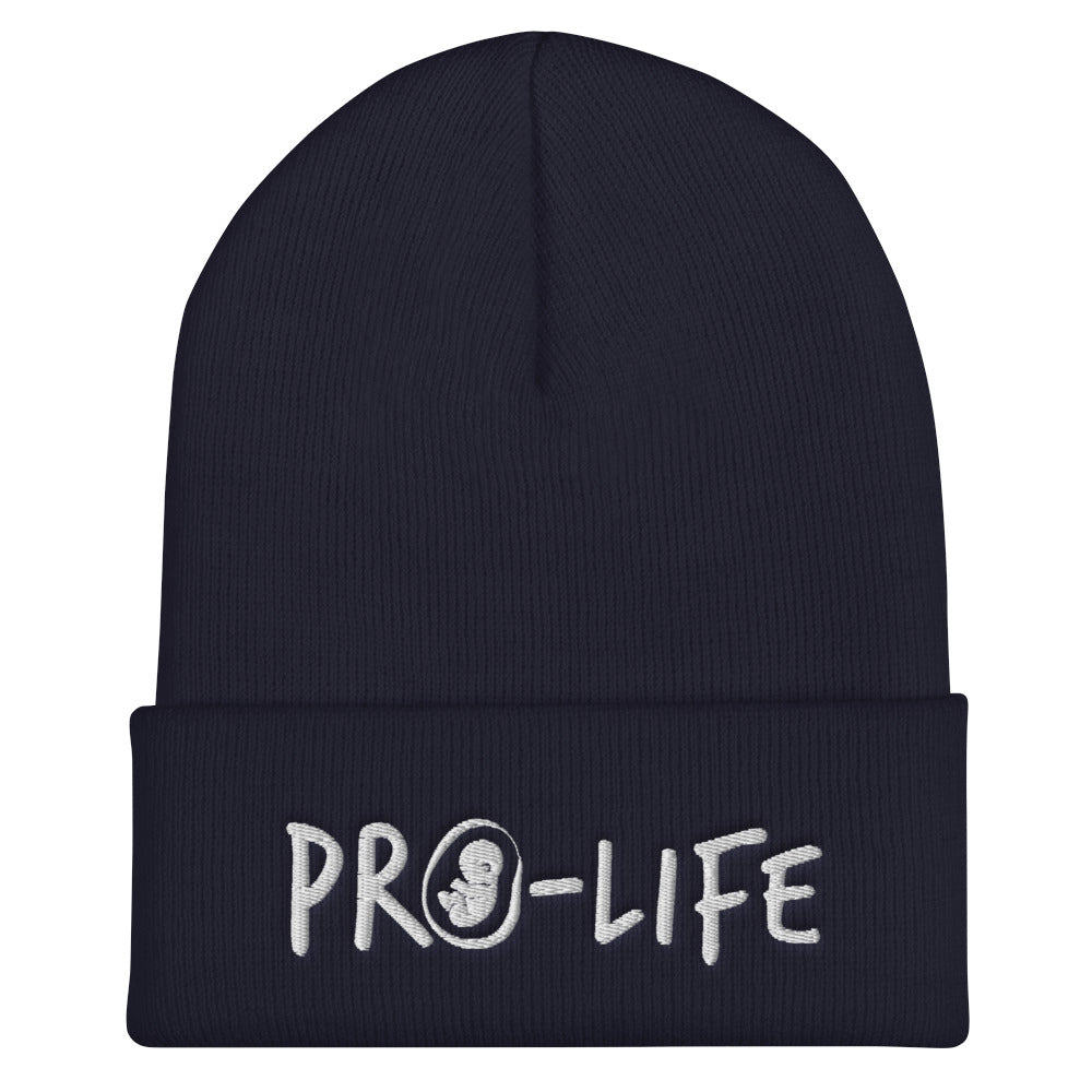 Pro-Life Cuffed Beanie