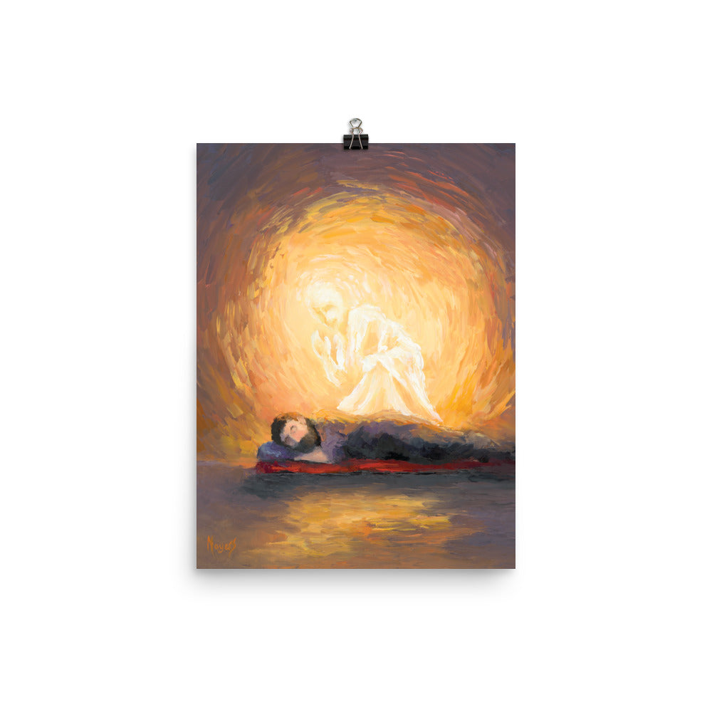 Rejoice! Art Prints: The Angel Visits Joseph