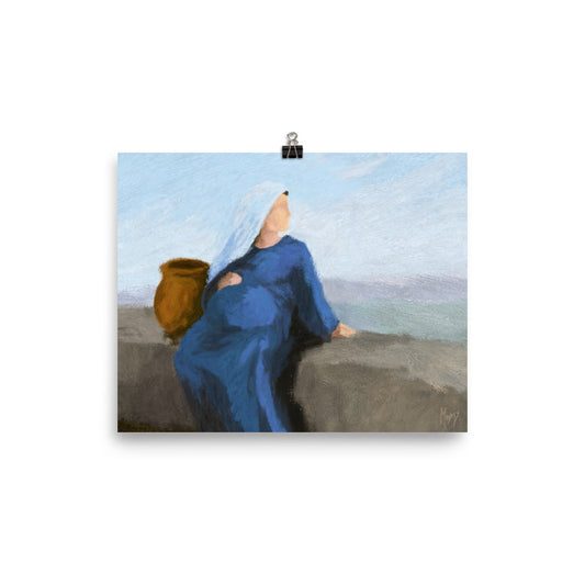 Rejoice! Art Prints: Mary Waiting