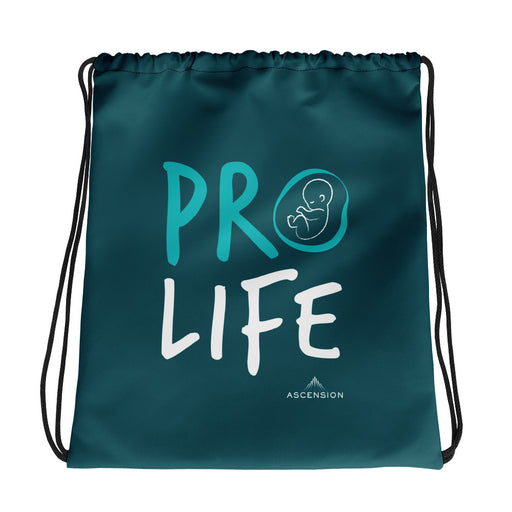Pro-Life Drawstring Bag