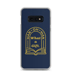 Man-oh-Man Bible in a Year Samsung Phone Case - Navy