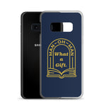 Man-oh-Man Bible in a Year Samsung Phone Case - Navy