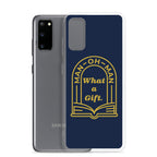 Man-oh-Man Bible in a Year Samsung Phone Case - Navy