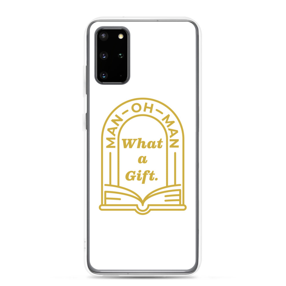 Funda de teléfono Samsung Biblia en un año Man-oh-Man - Azul marino