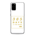 Funda para teléfono Samsung 365 días de la Biblia La Palabra en un año - Azul marino