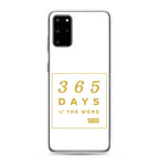 Funda para teléfono Samsung 365 días de la Biblia La Palabra en un año - Azul marino