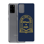 Man-oh-Man Bible in a Year Samsung Phone Case - Navy