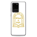 Man-oh-Man Bible in a Year Samsung Phone Case - Navy