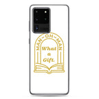 Man-oh-Man Bible in a Year Samsung Phone Case - Navy
