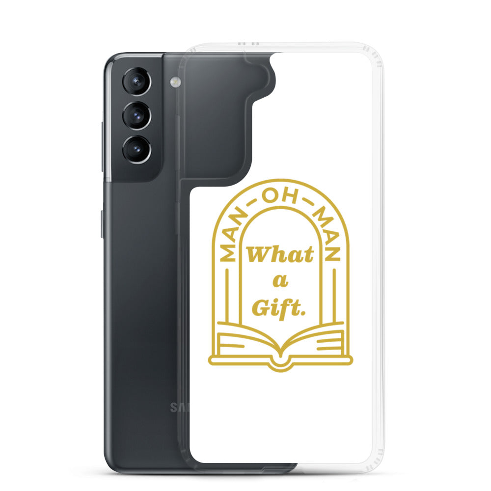 Funda de teléfono Samsung Biblia en un año Man-oh-Man - Azul marino