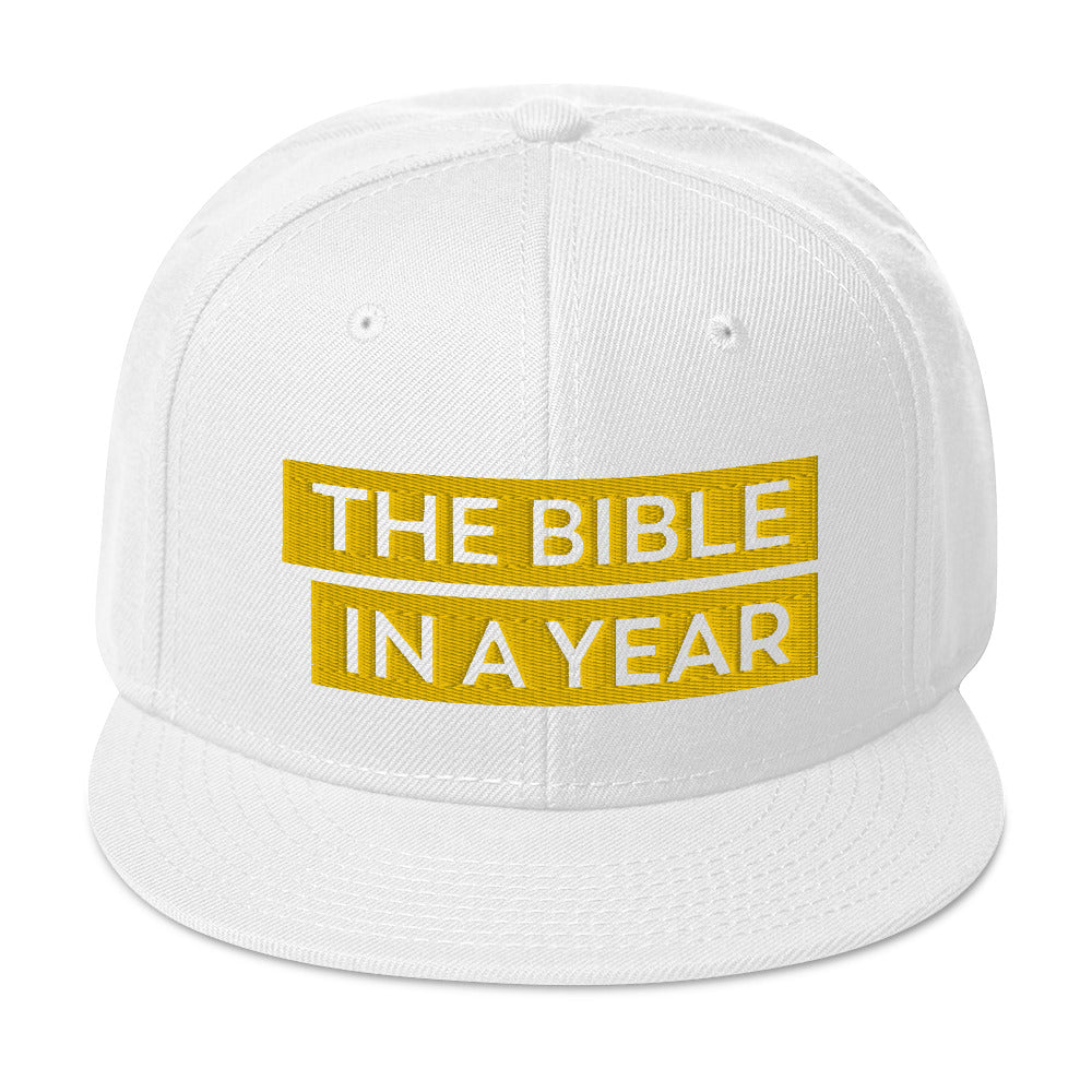 The Bible in a Year Snapback Hat