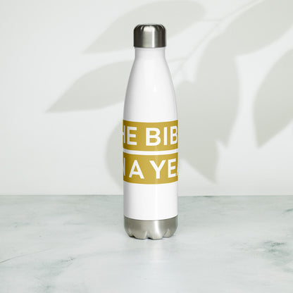 Bible in a Year Water Bottle