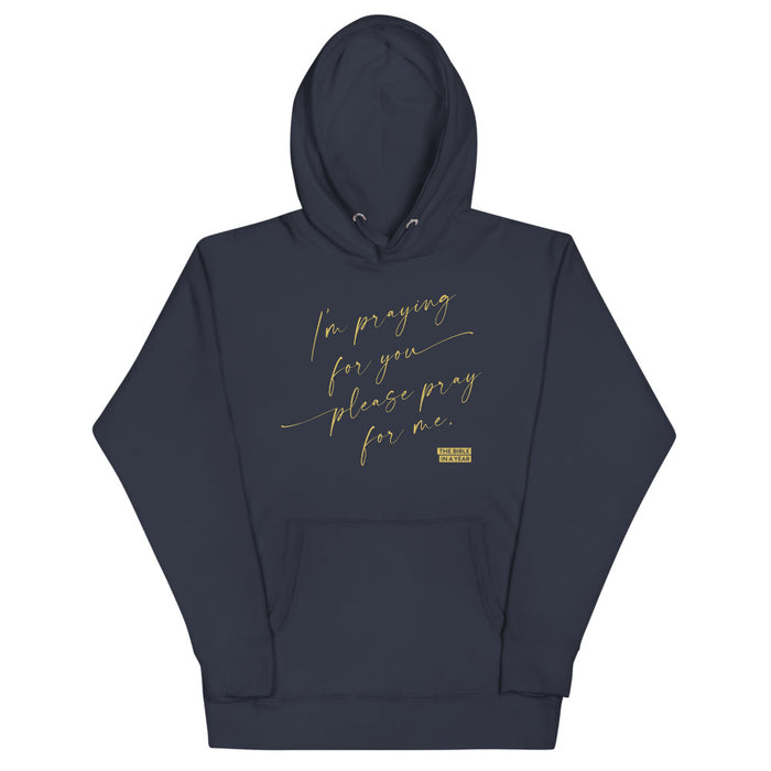 "Pray for Me" Bible in a Year Unisex Hoodie