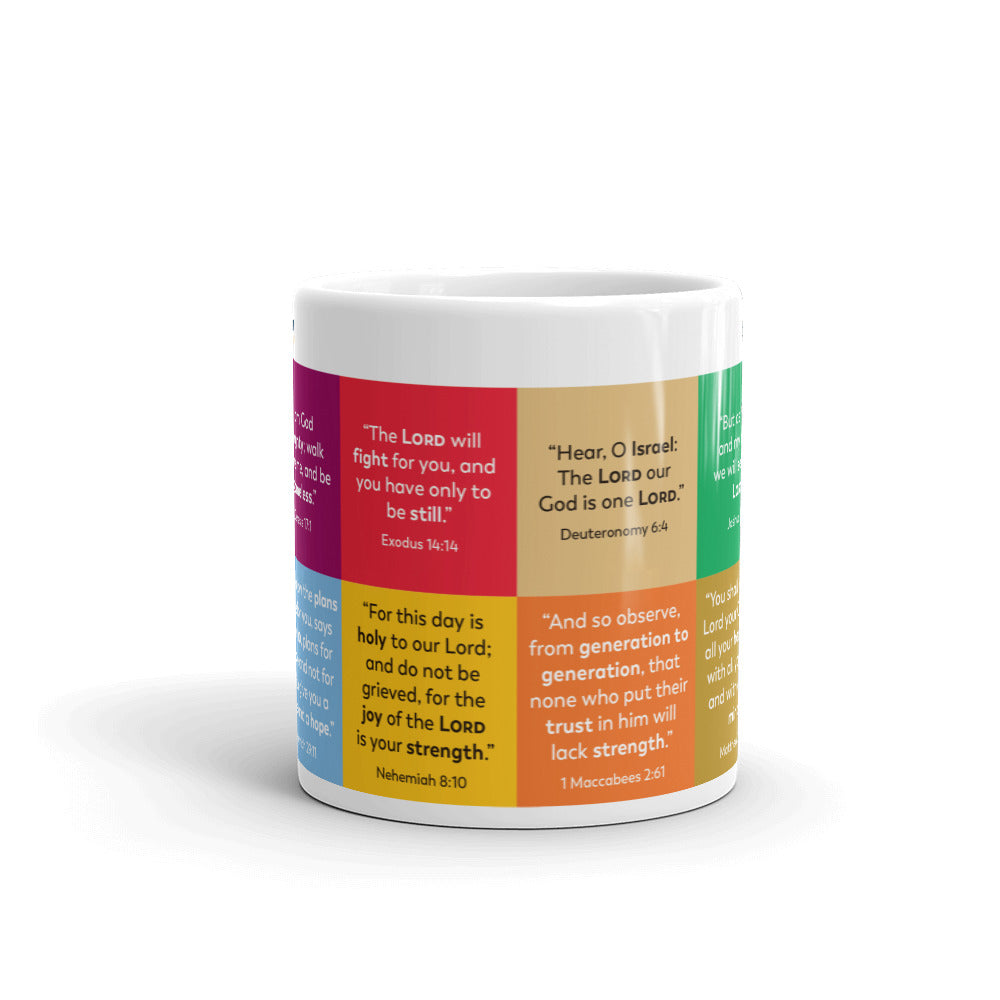 La taza de la línea de tiempo bíblica