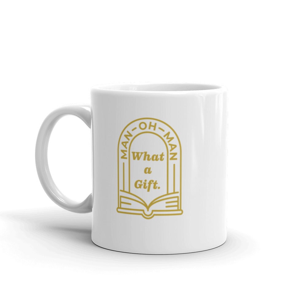 Taza de la Biblia en un Año "Man-oh-Man"